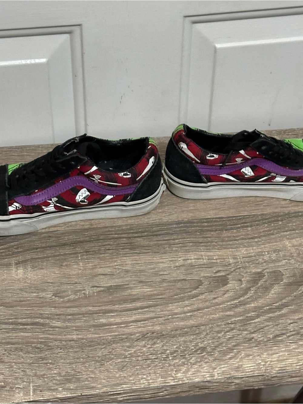 VANS Old Skool x The Nightmare Before Christmas Lock Shock and Barrel W. 5.5 M 4 - Picture 3 of 9